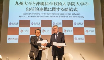 OIST President and Kyushu University President